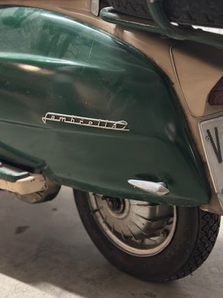 Lambretta Clásica Verde