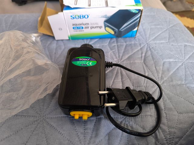 Bomba de aire acuario