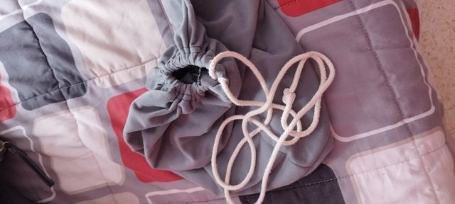 Bolsa casco moto - Gris