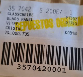 Cristal puerta frigorífico Bosch
