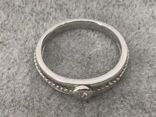 anillo oro 18k con diamante