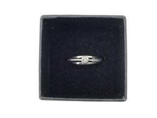 anillo oro 18k con diamante
