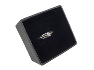 anillo oro 18k con diamante