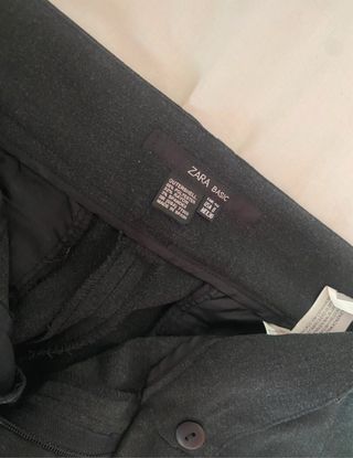 Pantalon Traje Zara 
