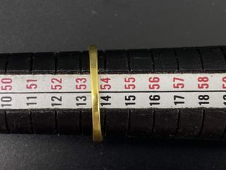 anillo oro 18k con piedra con circonita