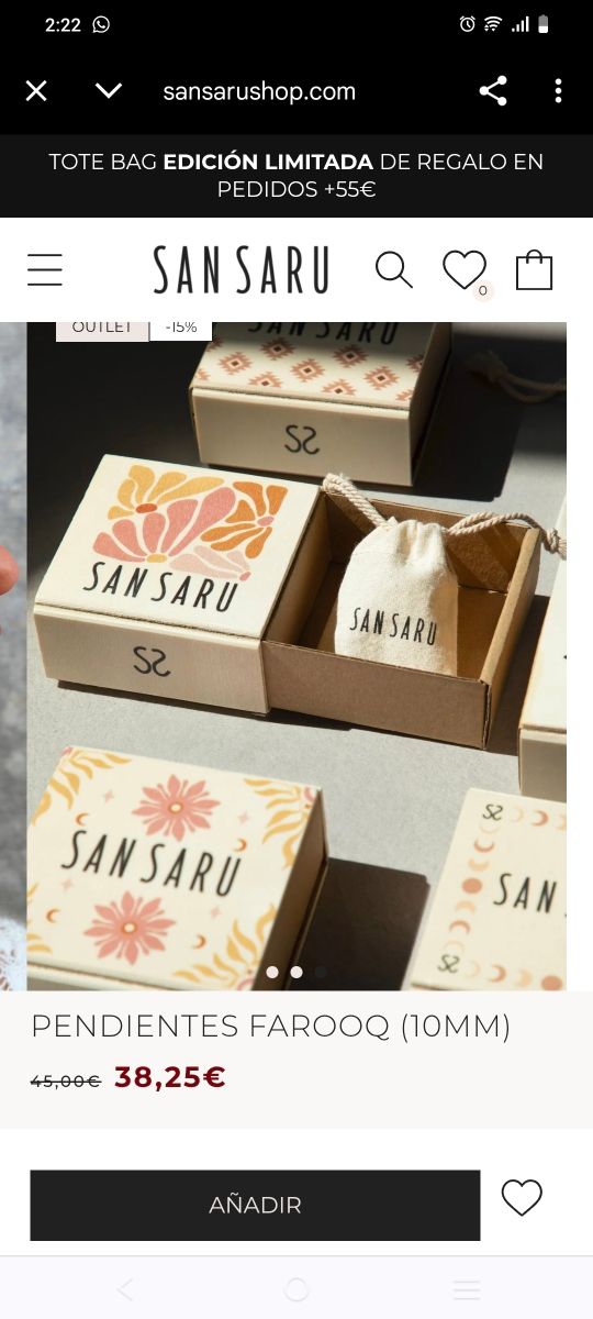 Pendientes con ojos protección plata.