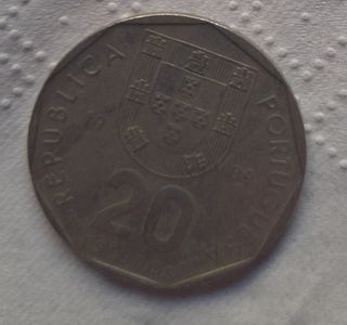 20 Escudos Portugal - Moneda Antigua