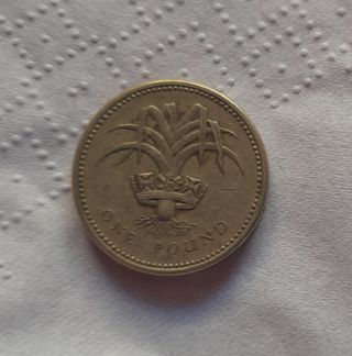 Moneda 1 Libra Reino Unido
