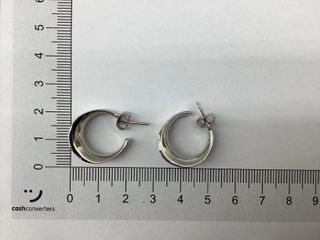 pendientes plata 925mm con piedra con circonita