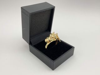 sortija oro 18k con circonita