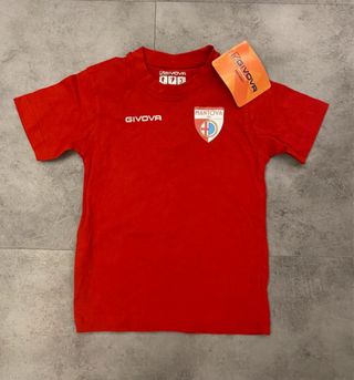 Maglietta cotone Ufficiale Mantova Calcio Taglia Perfetta per Giovani Tifosi!