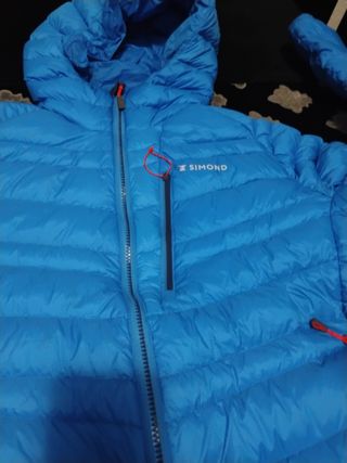 Chaqueta Simond azul montaña