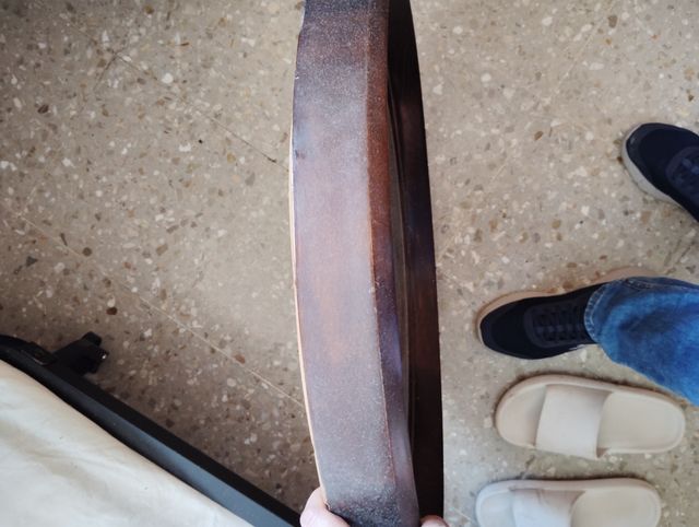 Espejo vintage madera marrón