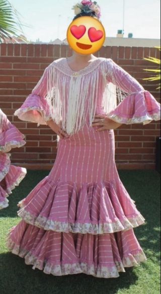 Trajes de Flamenca niña, varios colores.