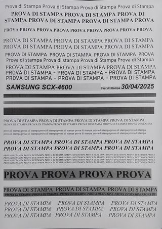 Stampante SAMSUNG SCX-4600 Laser B&N Ricondizionat