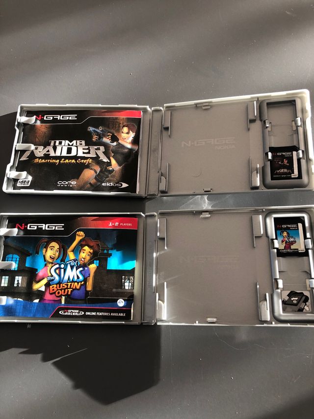 Juegos nokia ngage completos tomb rider y sims