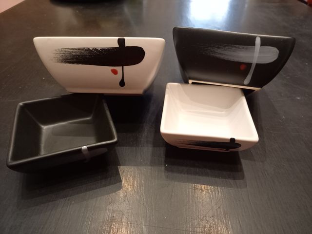 4 Ciotole Orientali - Ceramica