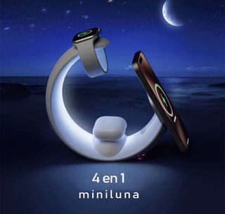 miniluna 4 en 1 - Cargador inalámbrico