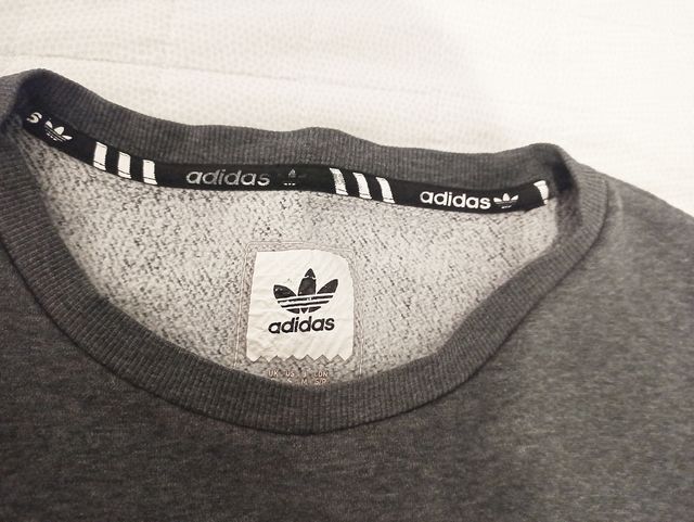 Felpa Adidas Grigia Tg. M - autunno