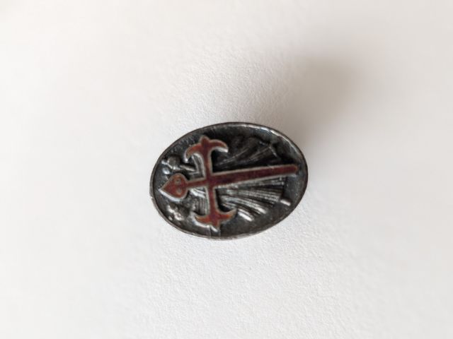 Pin antiguo del Camino Santiago - Ojal