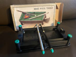 biliardo carambola Mini Pool Table vintage toy giocattolo anni 80/90