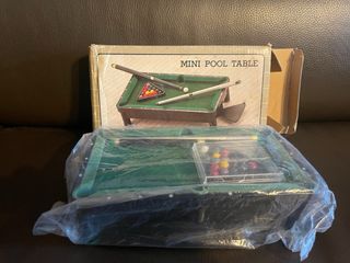 biliardo carambola Mini Pool Table vintage toy giocattolo anni 80/90