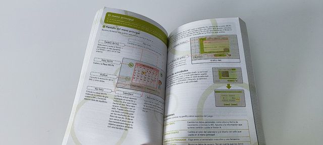 Libro instrucciones Wii fit