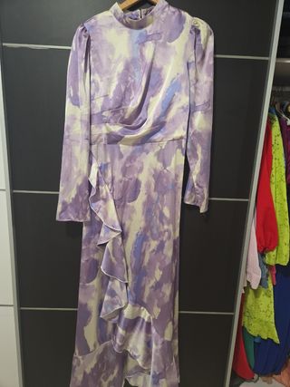 Vvestido largo ideal bodas y comuniones muy ligero