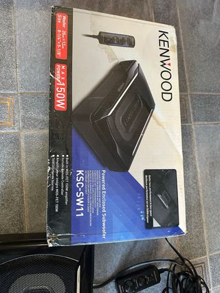 Come nuovo woofer kenwood
