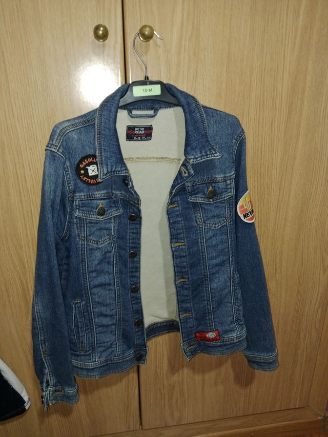 Chaqueta vaquera niño 11-12 años las dos 20€
