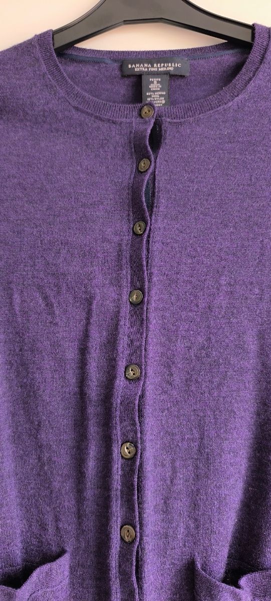 Banana Republic cárdigan lana merino S