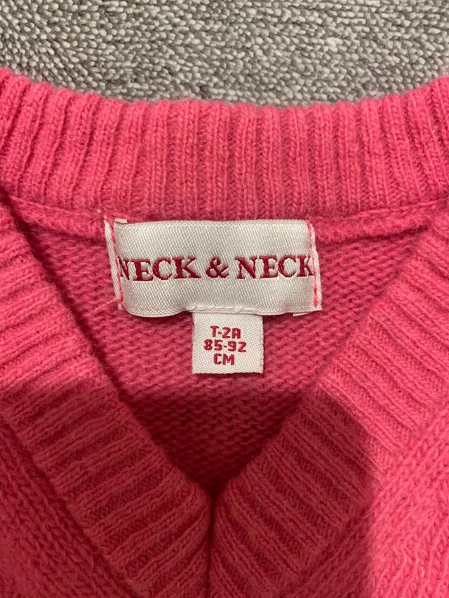 Jersey rosa fucsia 2años Neck&Neck