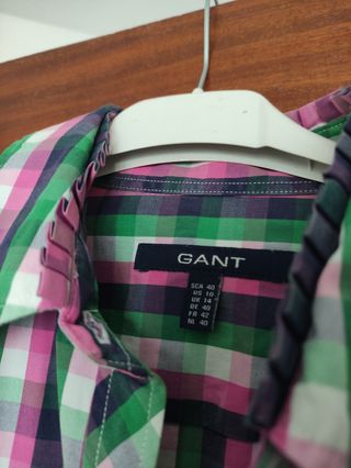 Camisa cuadros Gant multicolor