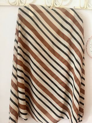 Blusa XT Studio rayas beige-marrón