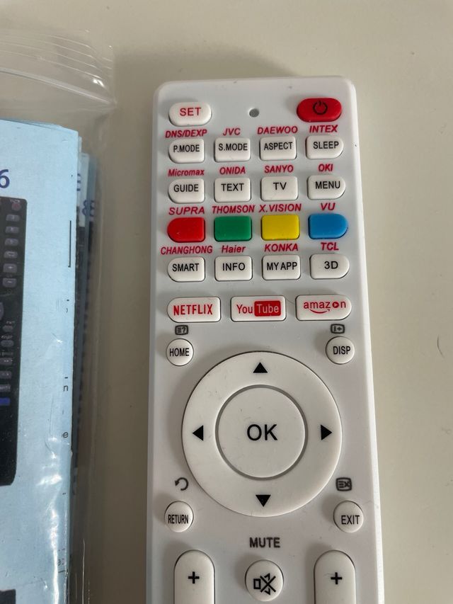 Mando universal TV. RM-L1130+X Plus