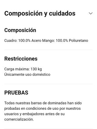 Barra Dominadas Pared