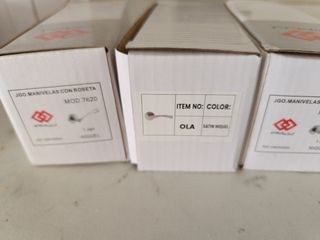 Manillas de puertas en acero