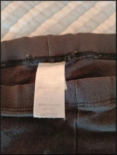 Leggins DOMYOS negros. Talla 42.