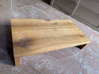 Soporte para monitor de madera