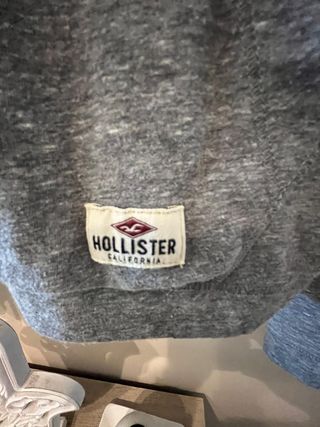 Sudadera Hollister gris - Talla L