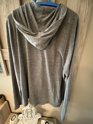 Sudadera Hollister gris - Talla L