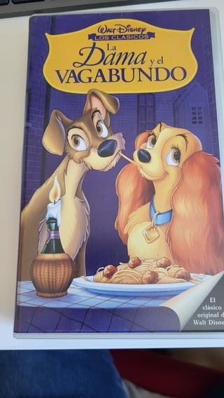 VHS La Dama y el Vagabundo 1997