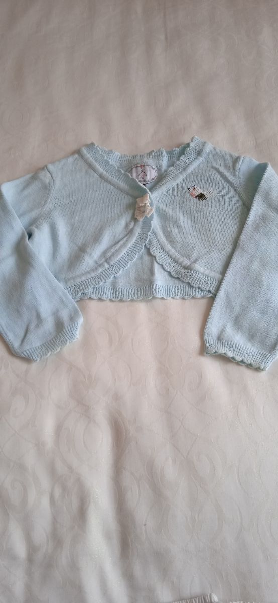 Vestito da bambina: abito, giacca e mutandine