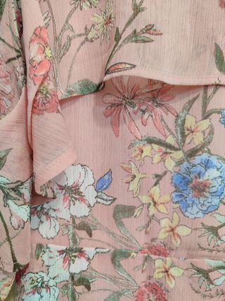 Vestido Stradivarius rosa, talla S