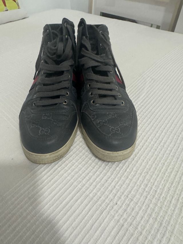 Zapatillas Gucci altas negras