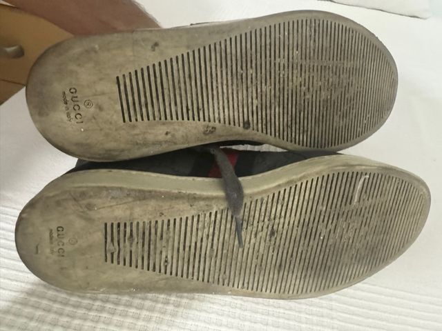 Zapatillas Gucci altas negras