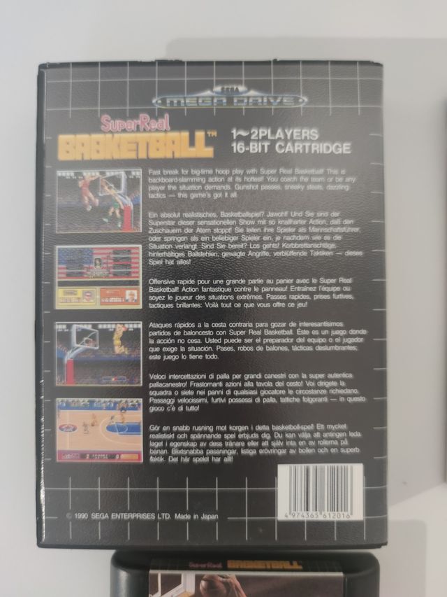 Super real Basketball Sega Megadrive