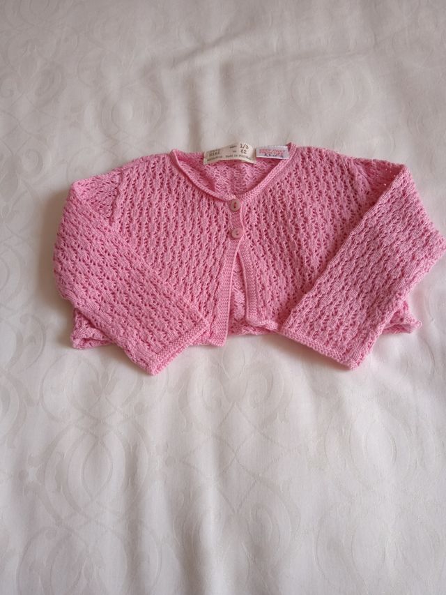 Giacca da bambino Zara Mini 1/3 mese rosa