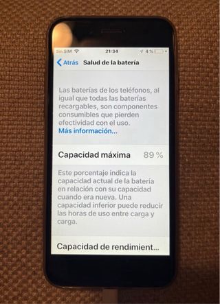 iPhone 6 Gris Espacial