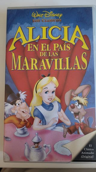 VHS Alicia en el País de la Maravillas 1991